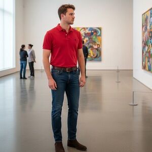 Classic Red Polo by Ralph Lauren